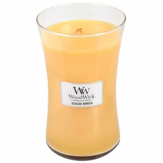 WoodWick svíčka oválná váza 609 g Přímořský koktejl (Seaside mimosa)