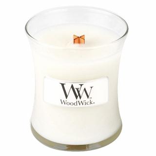 WoodWick svíčka oválná váza 85 g Čisté prádlo (Linen)
