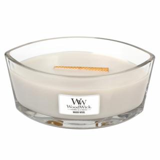 WoodWick svíčka skleněná lodička 454 g Hřejivá vlna (Warm Woll)