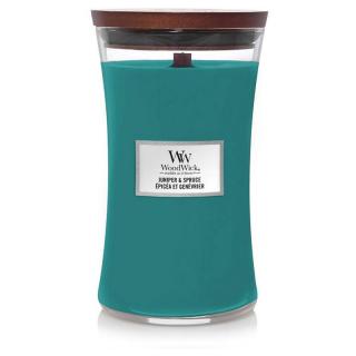 Woodwick velká vonná svíčka Juniper  Spruce 609 g