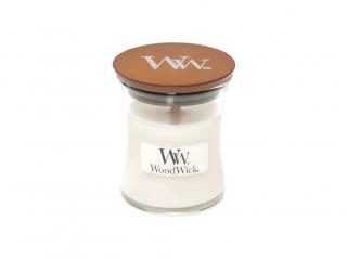 WoodWick vonná svíčka 85 g Bílý teak (White Teak)