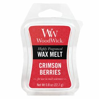 WoodWick vonný vosk 22 g Červená jeřabina (Crimson Berries)