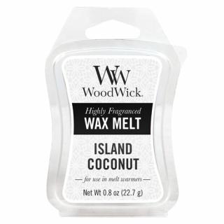 WoodWick vonný vosk 22 g Kokosový ostrov (Island coconut)
