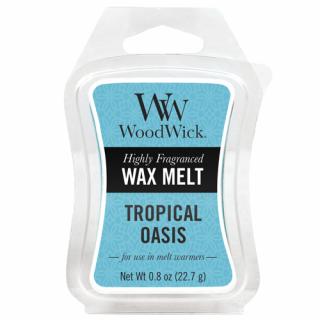 WoodWick vonný vosk 22 g Tropické oázy (Tropical oasis)