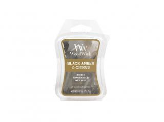 WoodWick vonný vosk Artisan 22 g Black Amber  Citrus (Černá ambra a citrus)