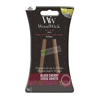 Woodwick vůně do auta Black Cherry - náhradní tyčinky