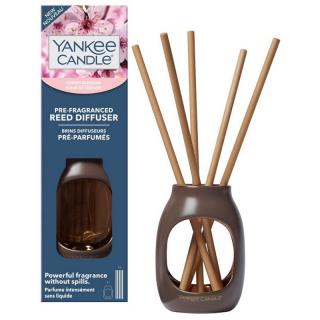 Yankee Candle aroma diffuser vonné tyčinky Cherry Blossom (Pre-Fragranced Třešňový květ)