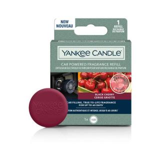 Yankee Candle Black Cherry náhradní náplň pro vonný difuzér do autozásuvky (Zralé třešně)