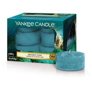Yankee Candle čajové svíčky 12 ks Moonlit Cove (Měsiční zátoka)
