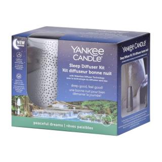 Yankee Candle elektrický aroma difuzér stříbrný (Pro klidný spánek - základní set)