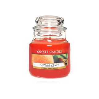 Yankee Candle malá vonná svíčka classic Orange Splash (Pomerančová šťáva)