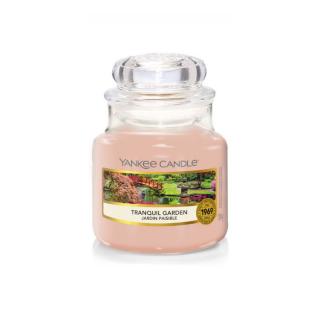 Yankee Candle malá vonná svíčka classic Tranquil Garden 104 g