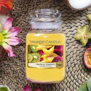Yankee Candle malá vonná svíčka classic Tropical Starfruit (Tropická karambola)