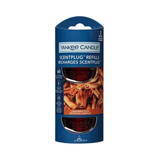 Yankee Candle náhradní náplň bytové vůně do elektrické zásuvky Cinnamon Stick (Scentplug Refills skořicová tyčinka)