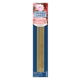 Yankee Candle náhradní vonné tyčinky aroma diffuseru Fresh Cut Roses (Pre-Fragranced Čerstvě nařezané růže)