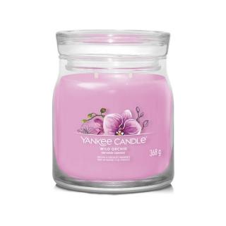 Yankee Candle Signature střední vonná svíčka Wild Orchid 368 g