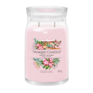 Yankee Candle Signature velká vonná svíčka Desert Blooms 567 g