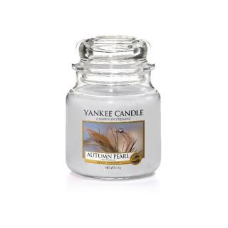 Yankee Candle svíčka Classic střední Podzimní perla 411 g (Autumn Pearl)