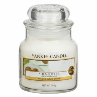 Yankee Candle svíčka ve skleněné dóze 104 g Bambucké máslo (Shea Butter)