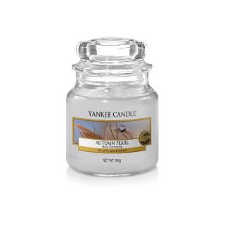 Yankee Candle svíčka ve skleněné dóze 104 g Podzimní perla (Autumn Pearl)