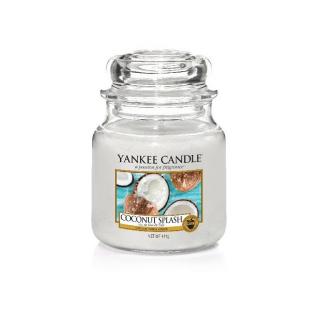 Yankee Candle svíčka ve skleněné dóze 410 g Kokosové osvěžení (Coconut Splash)