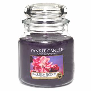 Yankee Candle svíčka ve skleněné dóze 410 g Květ černé švestky (Black Plum Blossom)