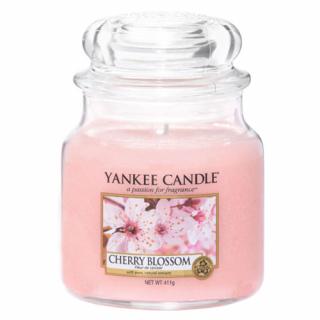 Yankee Candle svíčka ve skleněné dóze 410 g Třešňový květ (Cherry Blossom)