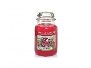 Yankee Candle svíčka ve skleněné dóze 623 g Červená malina (Red Raspberry)