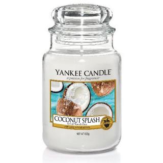 Yankee Candle svíčka ve skleněné dóze 623 g Kokosové osvěžení (Coconut Splash)