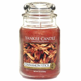 Yankee Candle svíčka ve skleněné dóze 623 g Skořicová tyčinka (Cinnamon stick)