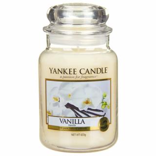 Yankee Candle svíčka ve skleněné dóze 623 g Vanilka (Vanilla)