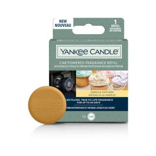 Yankee Candle Vanilla Cupcake náhradní náplň pro vonný difuzér do autozásuvky (Vanilkový košíček)
