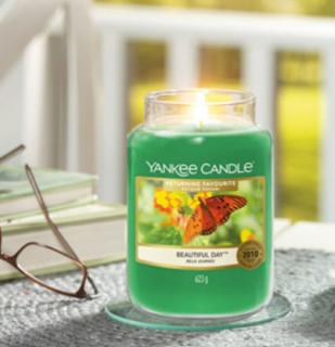 Yankee Candle velká vonná svíčka classic Beautiful Day (Krásný den)