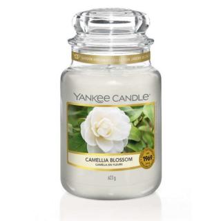 Yankee Candle velká vonná svíčka classic Camellia Blossom (Květ kamélie)