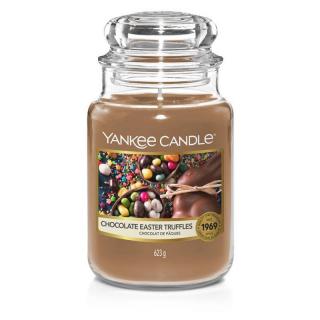 Yankee Candle velká vonná svíčka classic Chocolate Easter Truffles 623 g