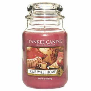 Yankee Candle velká vonná svíčka classic Home Sweet Home (Ó sladký domove)