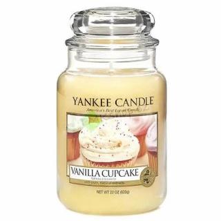 Yankee Candle velká vonná svíčka classic Vanilla cupcake 623 g