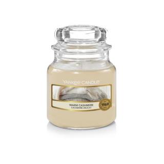 Yankee Candle vonná svíčka classic malá Hřejivý kašmír 104 g