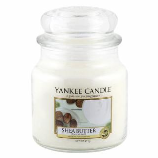 Yankee Candle vonná svíčka ve skleněné dóze 410 g Bambucké máslo (Shea Butter)