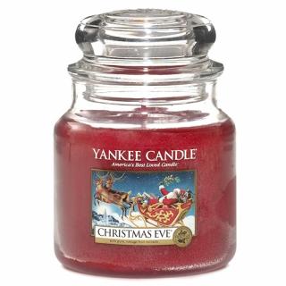 Yankee Candle vonná svíčka ve skleněné dóze 410 g Štědrý večer (Christmas Eve)