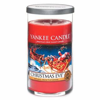 Yankee Candle vonná svíčka ve skleněné váze 340 g Štědrý večer (Christmas Eve)