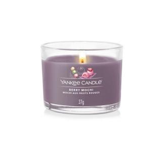 Yankee Candle votivní vonná svíčka ve skle Berry Mochi 37 g