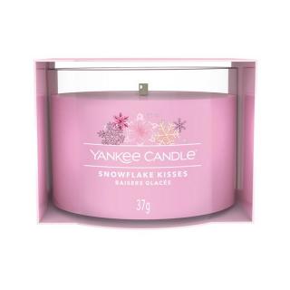 Yankee Candle votivní vonná svíčka ve skle Snowflake Kisses 37 g