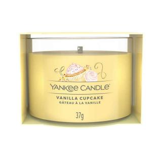 Yankee Candle votivní vonná svíčka ve skle Vanilla Cupcake 37 g