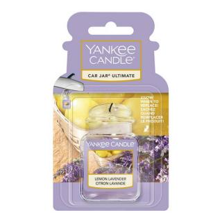 Yankee Candle vůně do auta gelová visačka Lemon Lavender (Citrón a levandule)