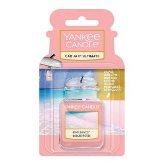 Yankee Candle vůně do auta gelová visačka Pink Sands (Růžové písky)