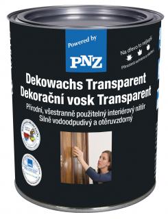 PNZ Dekorační vosk Transparent 2,5l Odstín: Weiss - bílý