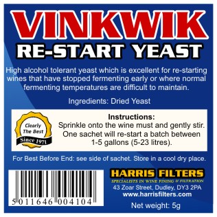 Vinkwik restart kvasnice na 23 litrů