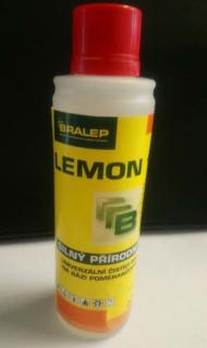 Bralep LEMON 100 - přírodní ředidlo - čistič - 250ml (čistíci-ošetřující prostředky)