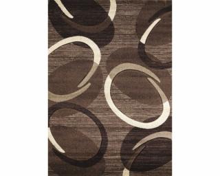 Kusový koberec FLORIDA BROWN 9828  - 80 x 150 (Koberec FLORIDA BROWN 9828)